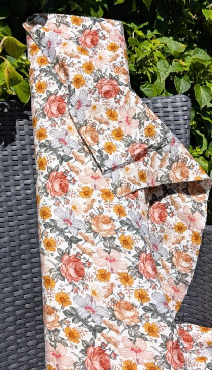 Double Gauze/ Muslin, Blommor